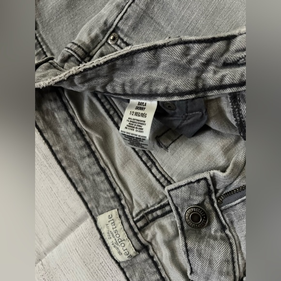 Aeropostale Women’s Gray🩶 Bayla Skinny Jeans. Gently used in great shape❤️ - Picture 7 of 7